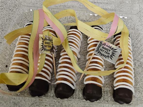 Æske m/kransekage stænger